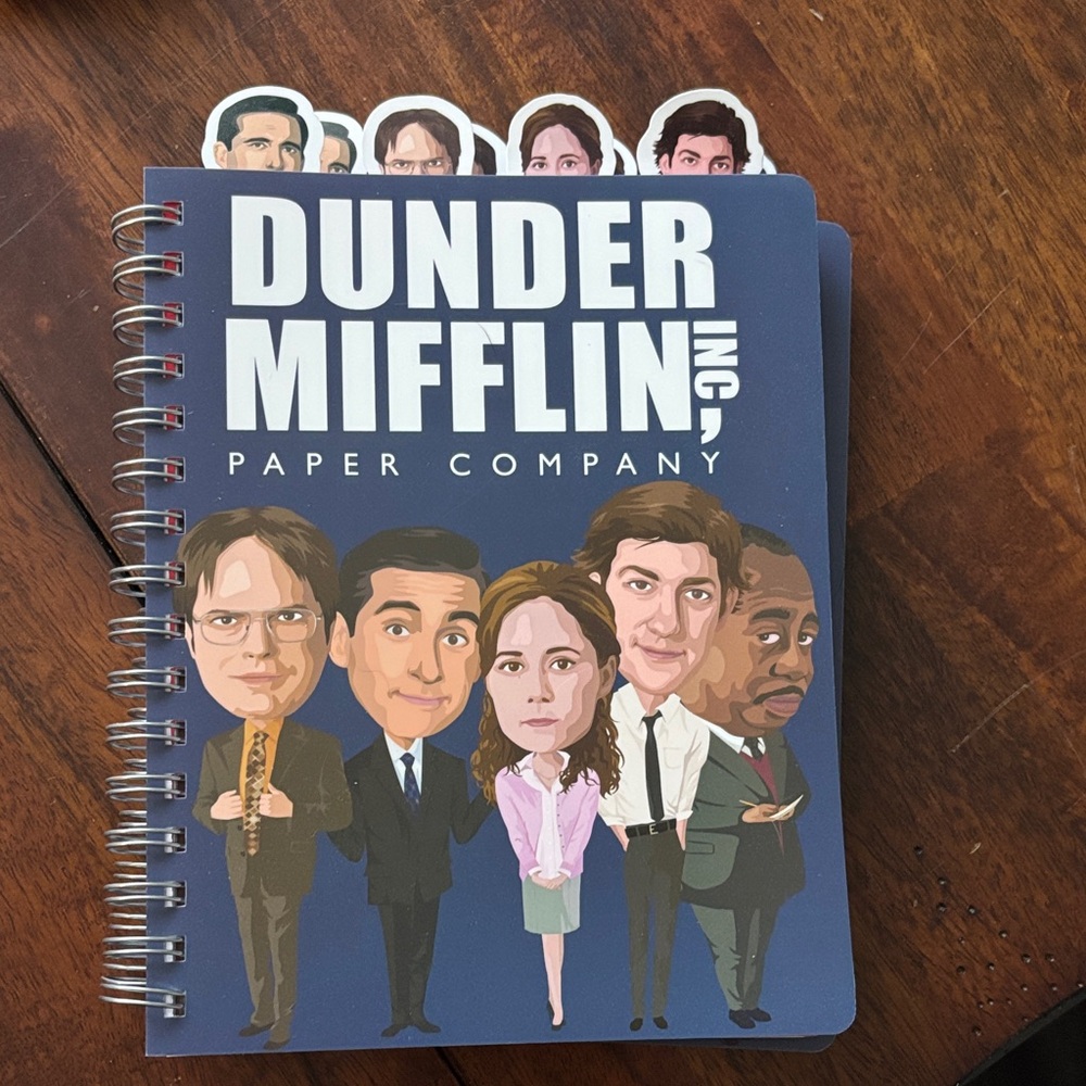 Dunder Mifflin Spiral Notebook